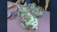 Appraisal: Ceramic Pigs, ca. 1920