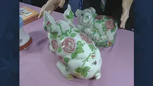 Appraisal: Ceramic Pigs, ca. 1920