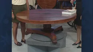 Appraisal: Regency Rosewood Table, ca. 1820