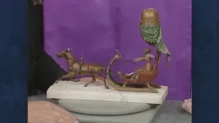 Appraisal: Bergmann Bronze Lamp, ca. 1900