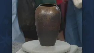 Appraisal: Dirk Van Erp Vase, ca. 1910
