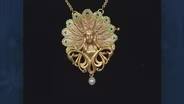 Appraisal: Art Nouveau Brooch Pendant