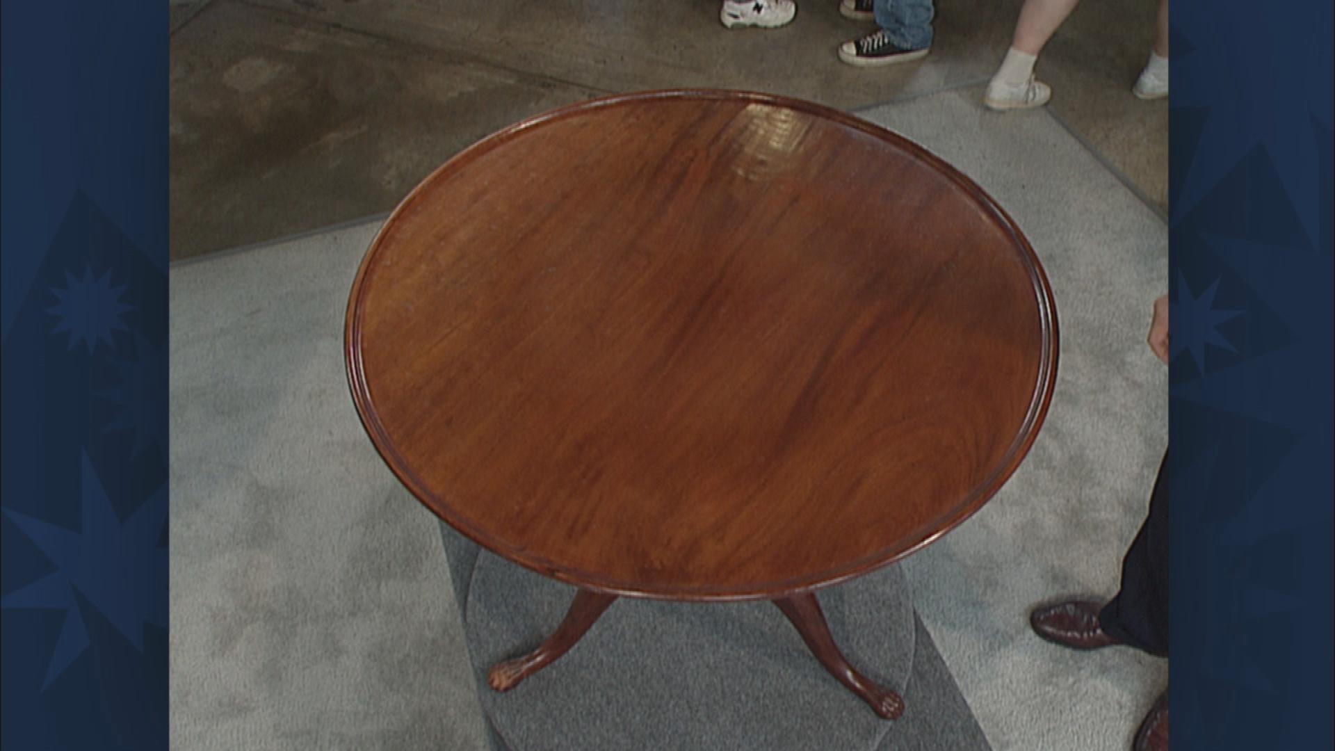 Appraisal Newport Tea Table, ca. 1770 Antiques Roadshow ALL ARTS