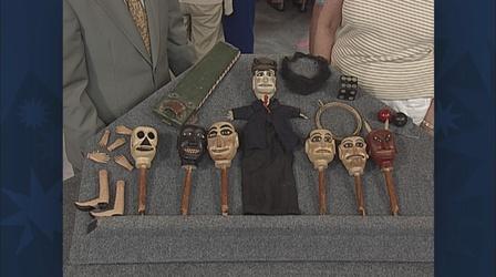 Video thumbnail: Antiques Roadshow Appraisal: Folk Art Puppets & Accessories