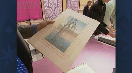 Video thumbnail: Antiques Roadshow Appraisal: Alice R. Huger Smith Print, ca. 1920