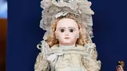 Appraisal: Tête Jumeau Bébé Doll & Parasol