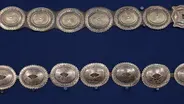 Appraisal: Navajo Silver Concho Belts