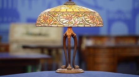 Video thumbnail: Antiques Roadshow Appraisal: 1906 Duffner & Kimberly "Greek" Lamp