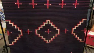 Appraisal: Navajo Germantown Wool Rug, ca. 1890