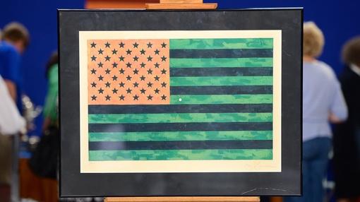 Appraisal 1969 Jasper Johns Flag Print