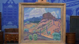Appraisal: 1922 Raymond Jonson "Sante Fe" Oil