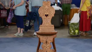 Appraisal: 1893 Fred Ege Carved Oak Chair