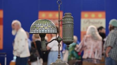 Video thumbnail: Antiques Roadshow Appraisal: Tiffany Studios Student Lamp, ca. 1900