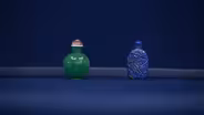 Appraisal: Lapiz Lazuli & Imperial Jade Snuff Bottles
