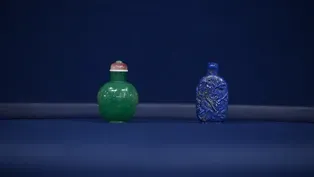 Appraisal: Lapiz Lazuli & Imperial Jade Snuff Bottles