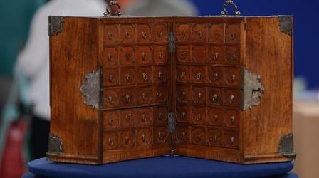 Video thumbnail: Antiques Roadshow Appraisal: Chinese Export Huanghuali Cabinet, ca. 1735