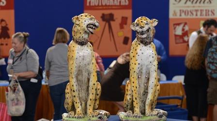Video thumbnail: Antiques Roadshow Appraisal: 19th-Century Italian Majolica Big Cats