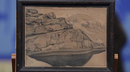 Video thumbnail: Antiques Roadshow Appraisal: Nicholas Roerich Charcoal Sketch, ca. 1917