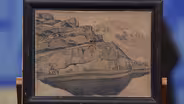 Appraisal: Nicholas Roerich Charcoal Sketch, ca. 1917