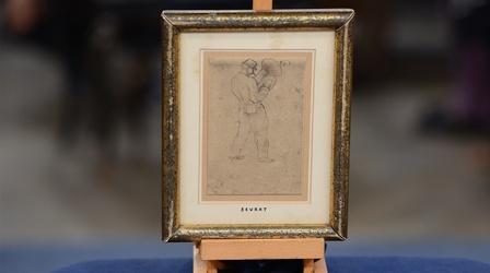Video thumbnail: Antiques Roadshow Appraisal: Georges Seurat Drawing, ca. 1875