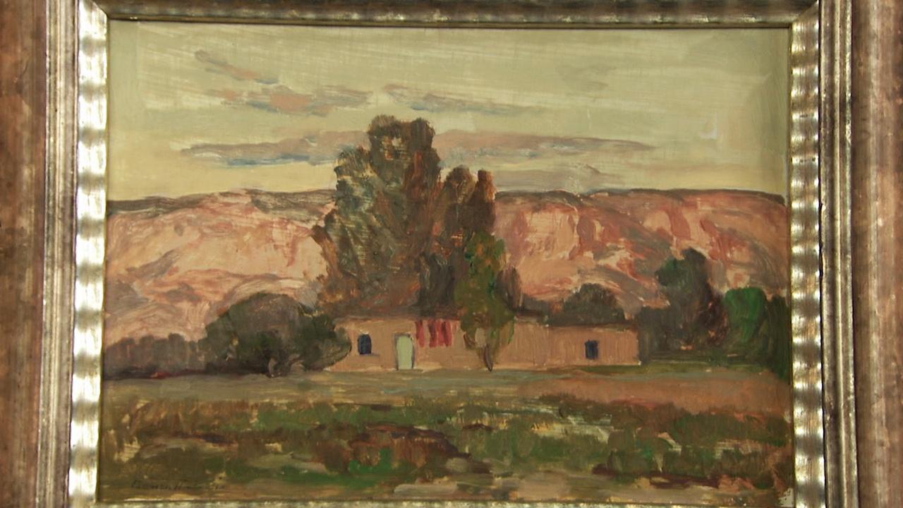 Antiques Roadshow | Appraisal: Fremont Ellis Oil on Board, ca. 1929