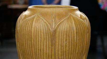 Video thumbnail: Antiques Roadshow Appraisal: Wheatley Pottery Vase, ca. 1905