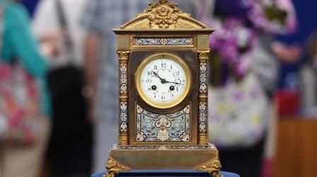 Appraisal: French Champlevé Mantel Clock
