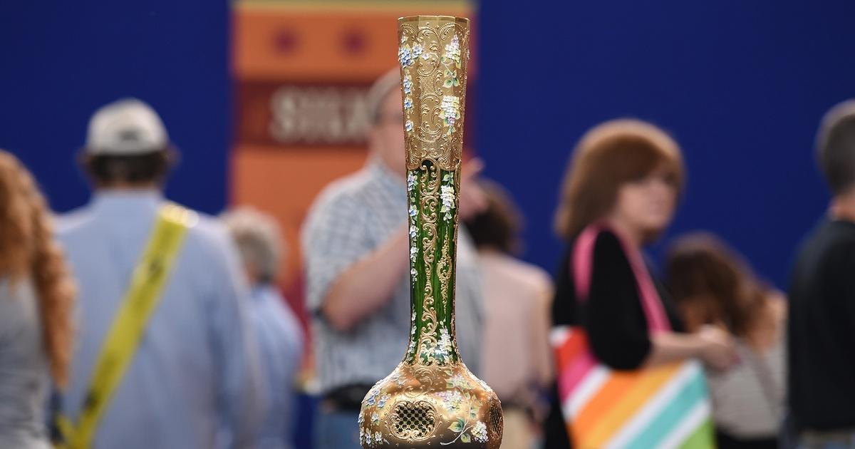 Antiques Roadshow Appraisal Moser Austrian Monumental Vase, ca. 1910