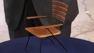 Appraisal: Chair with Model Chair, ca. 1950