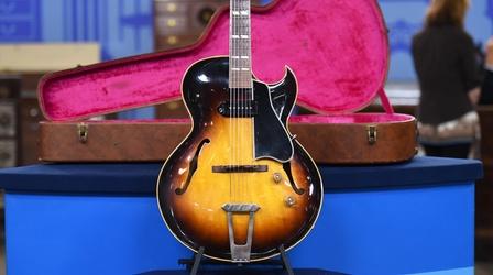 Video thumbnail: Antiques Roadshow Appraisal: 1954 Gibson ES-175 Guitar with Case