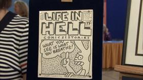 Video thumbnail: Antiques Roadshow Appraisal: Matt Groening Artwork