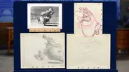 Appraisal: 1940 "Fantasia" Drawings & Sketches