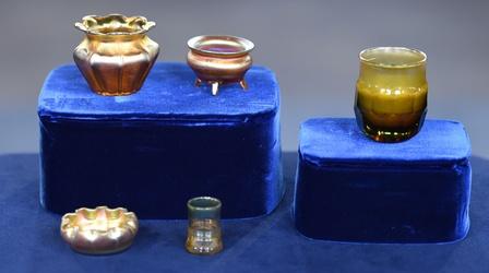 Video thumbnail: Antiques Roadshow Appraisal: Tiffany Favrile Glass Vessels