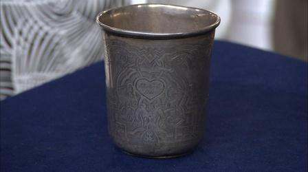 Video thumbnail: Antiques Roadshow Appraisal: Russian Engraved Silver Beaker, ca. 1860
