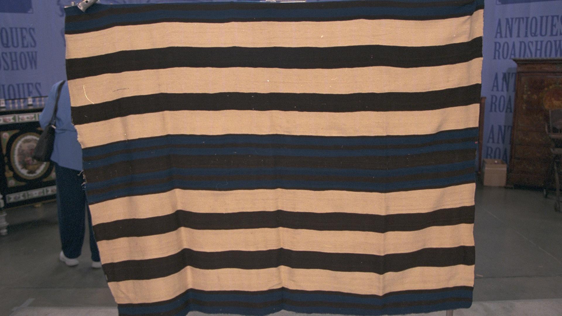 Appraisal Mid19th Century Navajo Ute First Phase Blanket Antiques