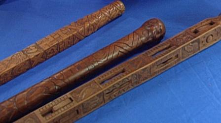 Video thumbnail: Antiques Roadshow Appraisal: Wood Carving & Walking Sticks, ca. 1930