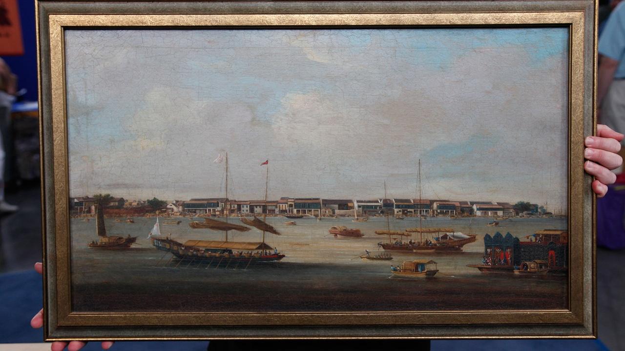 Antiques Roadshow | Appraisal: Chinese Export Painting, ca. 1850