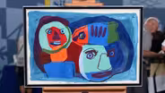 Appraisal: 1967 Karel Appel Acrylic on Paper