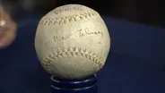 Appraisal: Walter Johnson-Signed Baseball, ca. 1920