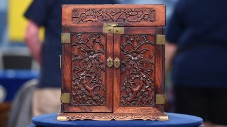 Video thumbnail: Antiques Roadshow Appraisal: Chinese Huanghuali Cosmetic Case, ca. 1700