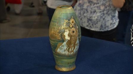 Video thumbnail: Antiques Roadshow Appraisal: Amphora Porcelain Art Nouveau Vase, ca. 1900