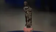 Appraisal: Late 17th-Century Amber Angel Figure