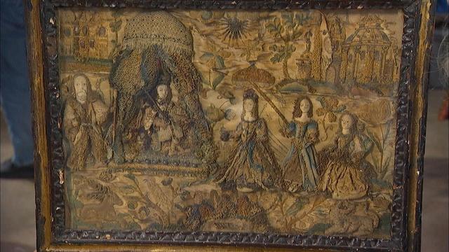Antiques Roadshow | Appraisal: English Stumpwork Embroidery, ca. 1660