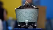Appraisal: Chinese Celadon Incense Burner on Stand