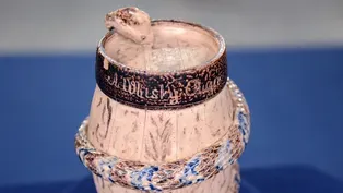 Appraisal: Salt Glazed Stoneware Temperance Keg, ca. 1885