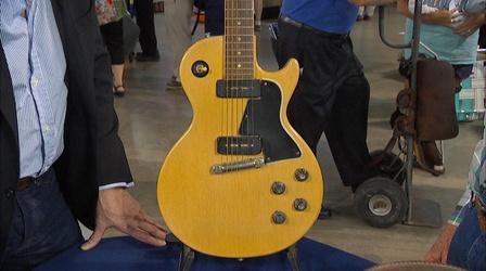 Video thumbnail: Antiques Roadshow Appraisal: 1956 Gibson Les Paul Special Guitar, "TV Model"