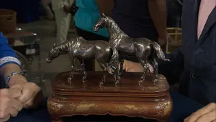 Appraisal: Early 20th-Century Japanese Silver Horses