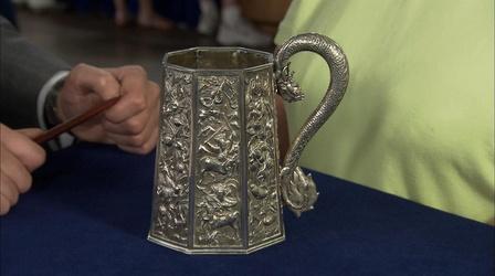 Video thumbnail: Antiques Roadshow Appraisal: Chinese Export Silver Tankard, ca. 1830
