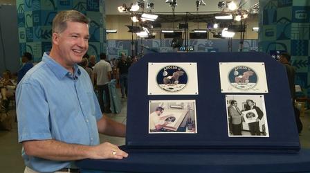 Video thumbnail: Antiques Roadshow Owner Interview: 1969 Apollo 11 Logo-Design Archive
