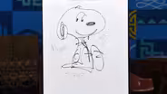Appraisal: 1985 Charles Schulz Snoopy Sketch